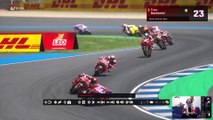 Vinales rovina tutto all'ultimo giro e lascia via libera a Espargaro. Bagnaia secondo.