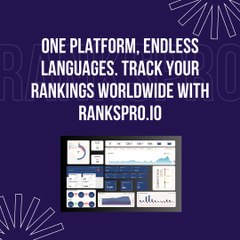 One platform, endless languages. Track your rankings worldwide With Rankspro.io
