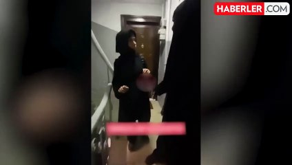 Ev sahibine yakalanan hırsızların garip halleri, alay konusu oldu