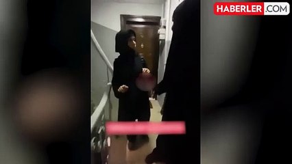Ev sahibine yakalanan hırsızların garip halleri, alay konusu oldu