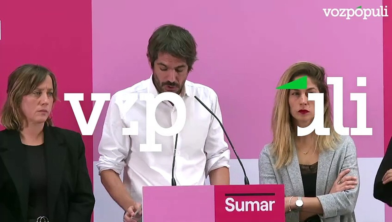 Urtasun asegura que en el momento que supieron lo de Errejón actuaron