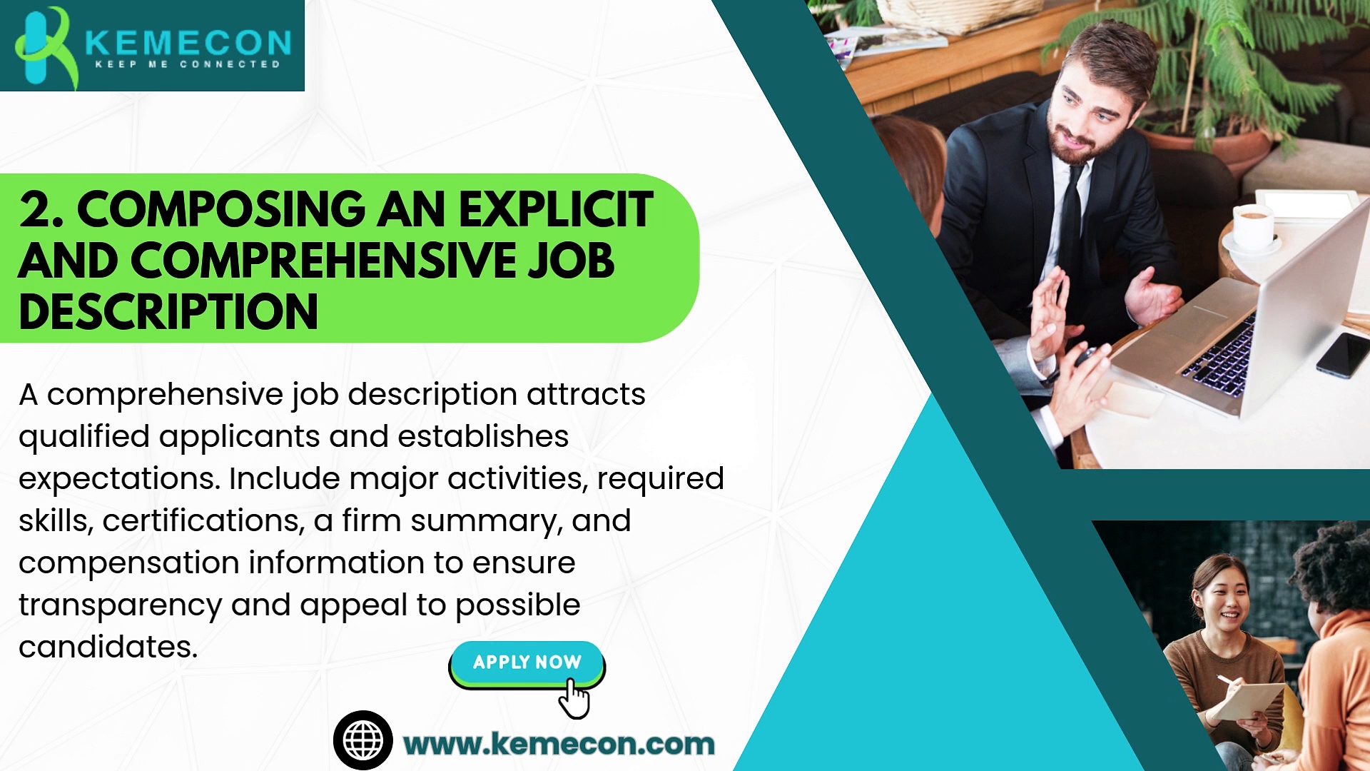 Optimizing Your Job Postings on a Free Online Recruiting Website