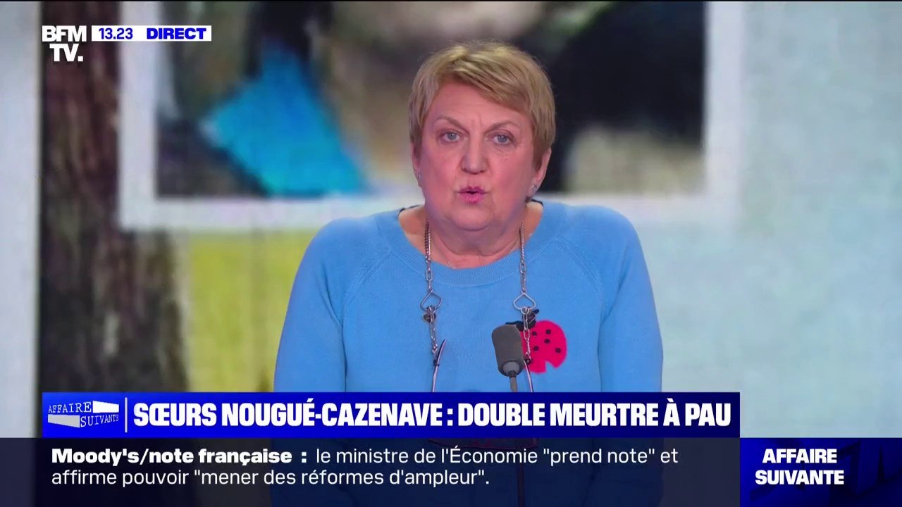 Claudine Albira (nièce des sœurs Nougué-Cazenave): "J'ai aperçu le corps de ma tante aînée par terre, avec une mare de sang"