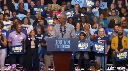 Obama: per Trump il 6 gennaio fu un "giorno d'amore", come Woodstock
