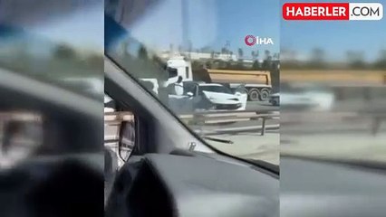 TEM Otoyolu'nda Zincirleme Kaza: 4 Yaralı