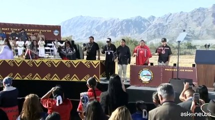 Le storiche scuse del presidente Biden agli Indiani d'America