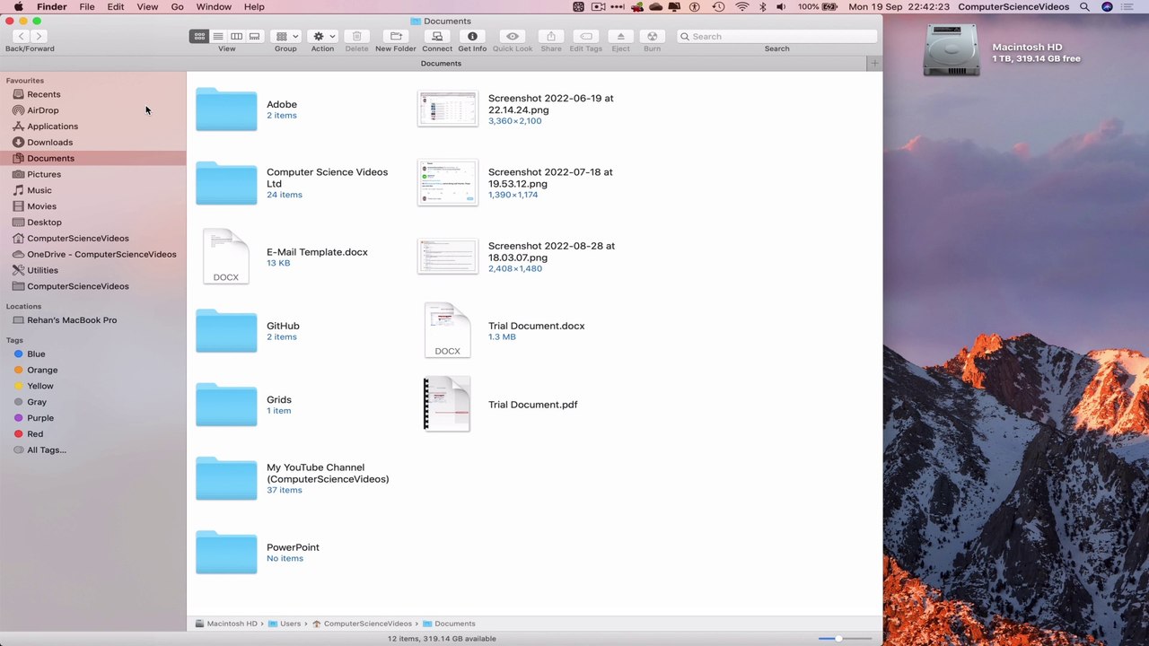 How to USE Microsoft OneNote for Office 365 On a Mac - Tutorial 12 - Locate Your OneNote File on Mac