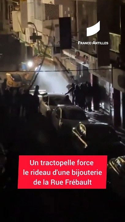 [Guadeloupe] Une bijouterie vandalisée à Pointe-à-Pitre