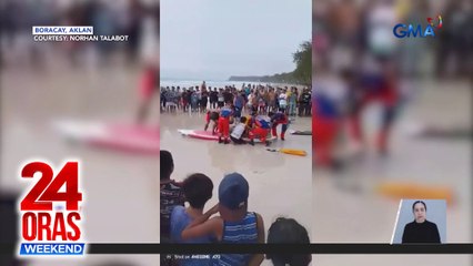 Turista sa Boracay, nalunod sa kasagsagan ng bagyo | 24 Oras Weekend