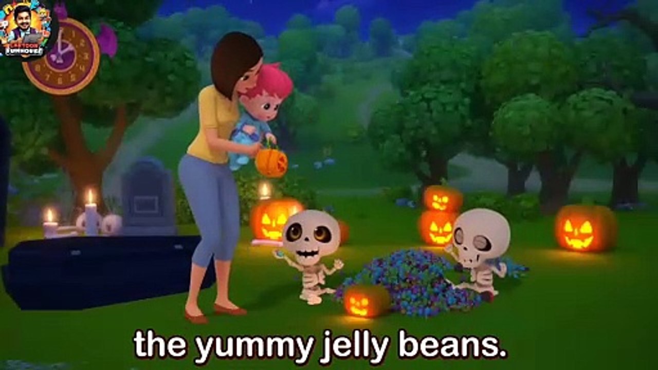 ☠️ Chumbala Cachumbala  Skeleton DanceㅣHalloween Songs for Kids | Cartoon Funhouse