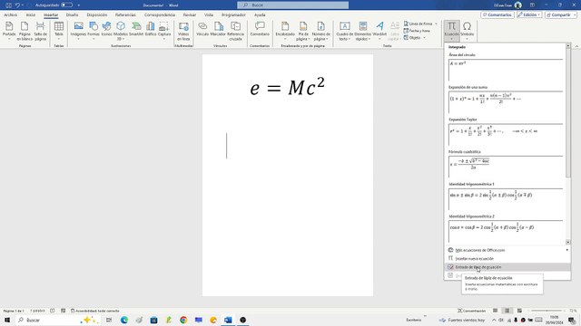 ➗ Como INSERTAR ECUACIONES en WORD 2024 (ESCRIBIR FÓRMULAS MATEMÁTICAS en WORD)