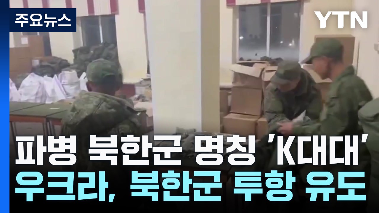 파병 북한군 명칭은 'K대대'..."통역관·무기 지원" / YTN
