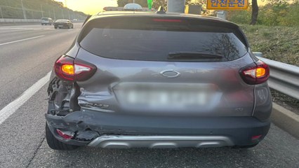 인천공항고속도로 공항 방면 차량 5대 추돌 / YTN