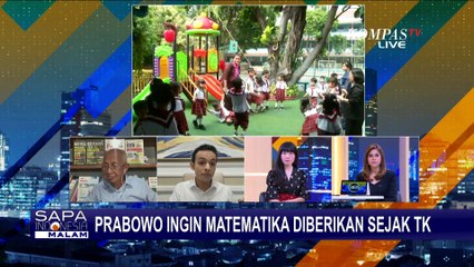 [FULL] Prabowo Ingin Matematika Dikenalkan dari TK, Berdampak Baik ke Anak di Sains & Teknologi?