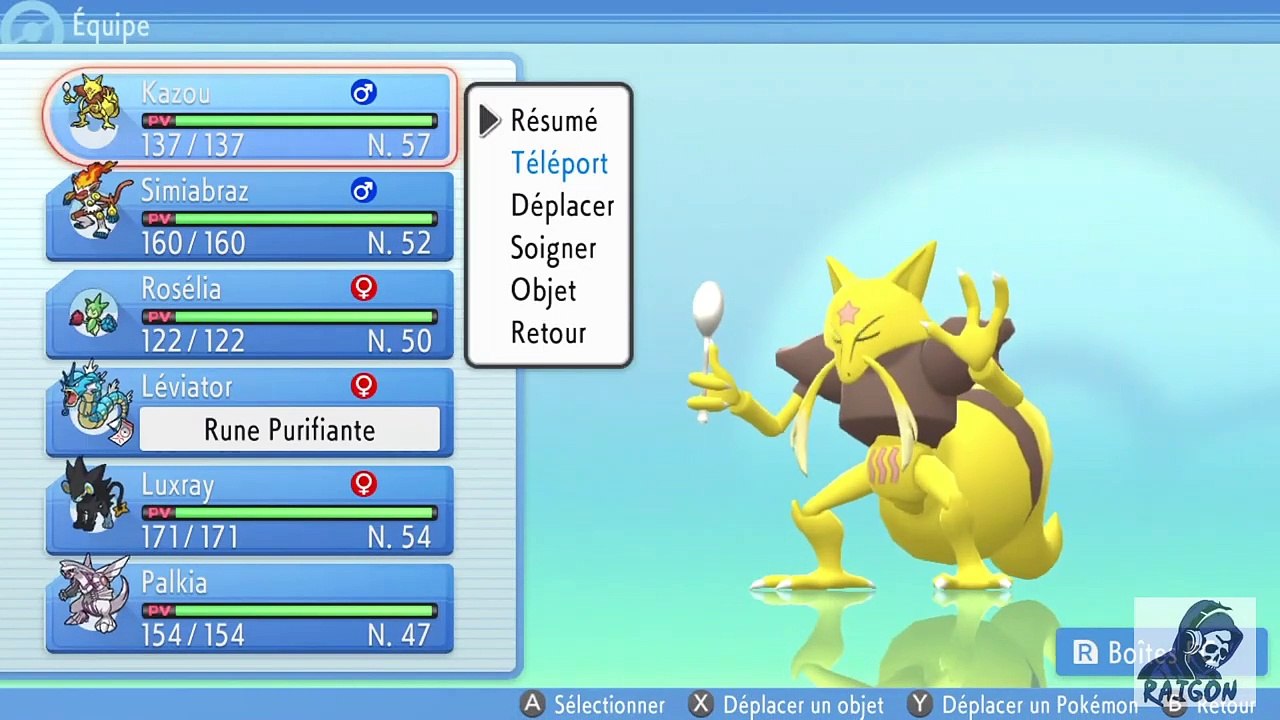 Route victoire le plus court - Chemin ligue pokemon - griffe rasoir Dimoret  - pokemon perle diamant