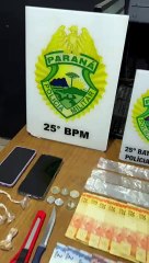 Rotam prende três pessoas e apreende crack e cocaína em "biqueira" do Jardim São Caetano