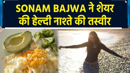 Sonam Bajwa ने शेयर की अपने हेल्दी नाश्ते की तस्वीर