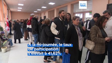 Législatives en Géorgie : forte participation et incidents