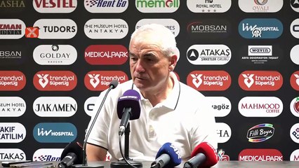 Rıza Çalımbay: "Daha fazla çalışacağız"