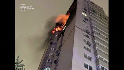 러, 우크라 수도 등 무인기 공습...6명 사망 / YTN