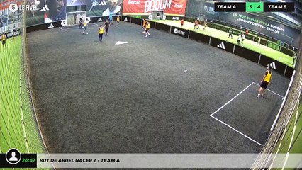 But de Abdel Nacer Z - Team A