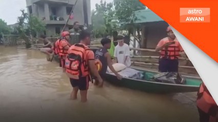 Ribut Tropika Kristine ragut 81 nyawa di Filipina