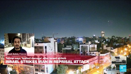 Israeli strikes on Iran kill four soldiers