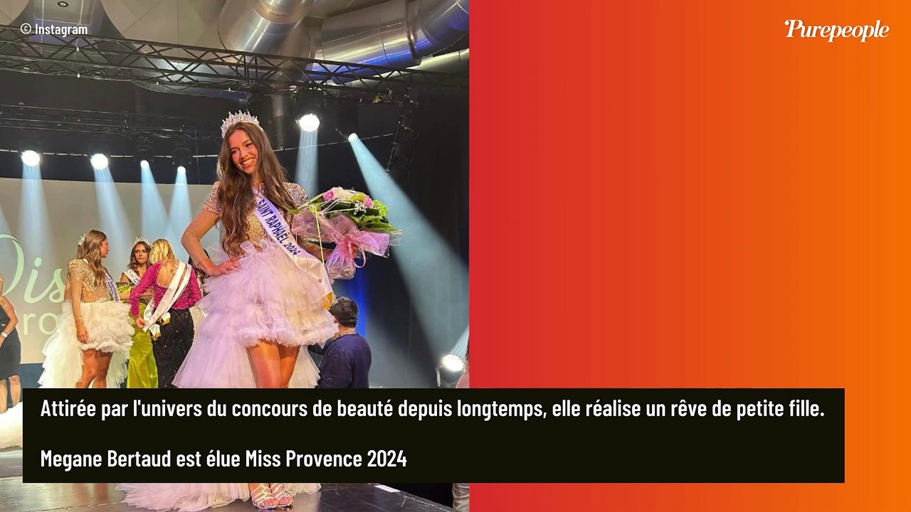 PORTRAIT Miss France 2025 : Mégane Bertaud, élue Miss Provence 2024 et soutenue par son champion de chéri