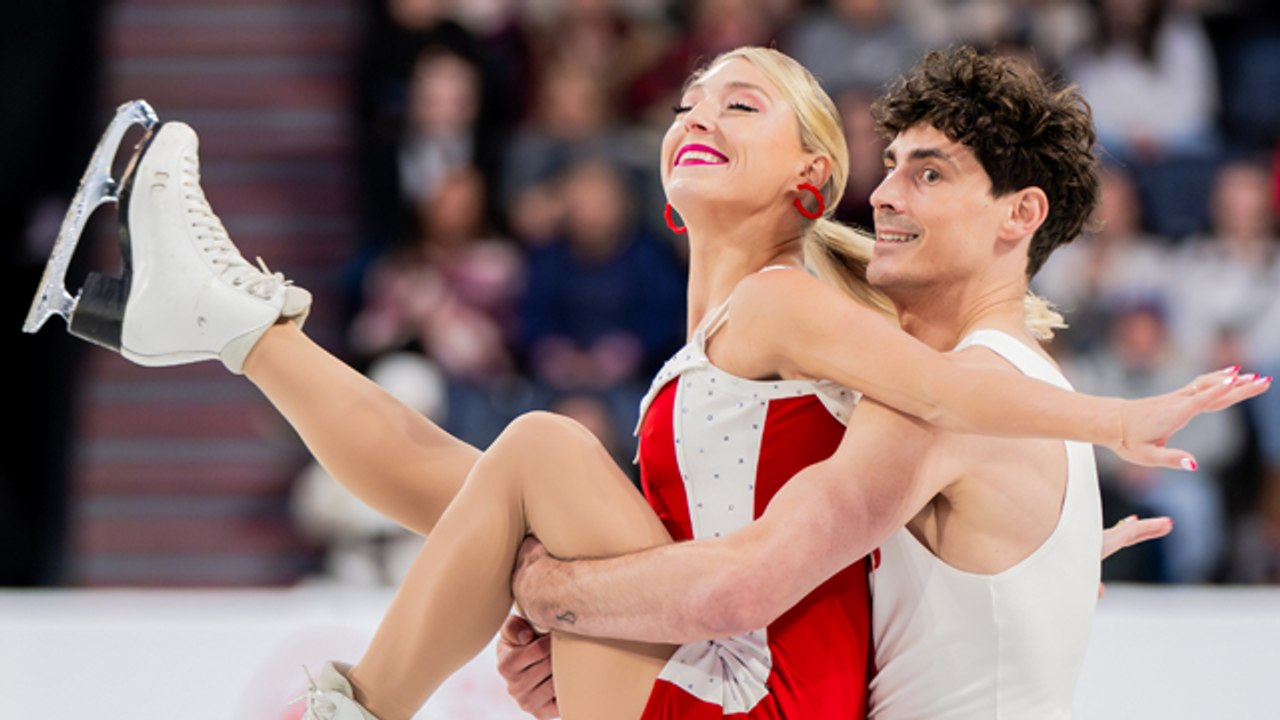 Danse sur glace danse rythmique Internationaux Patinage Canada 2024