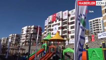 Cumhurbaşkanı Erdoğan'ın katılımıyla Kilis'te 495 deprem konutunun kurası çekildi