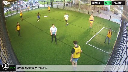 But de Timothé W - Team A