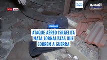 Ataque aéreo israelita mata jornalistas que cobriam a guerra no Líbano
