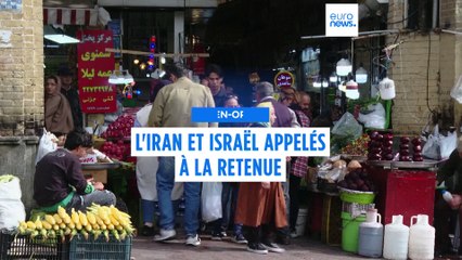 Les dirigeants occidentaux et régionaux appellent l'Iran et Israël à la retenue