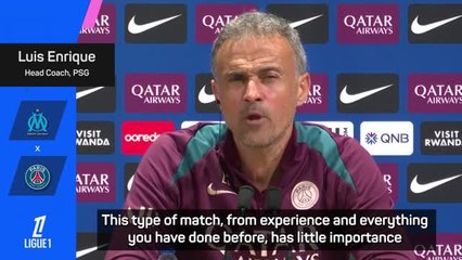 Form is irrelevant in derby games - Enrique on La Classique