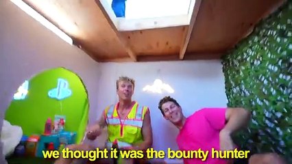 Ninja kids.I Built a Secret Room, Ben Azelart