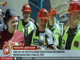 Más de 190 escuelas de Mérida recibieron refrigeradores para fortalecer el PAE