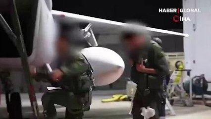 İsrail, İran saldırısına katılan uçaklarının görüntülerini paylaştı