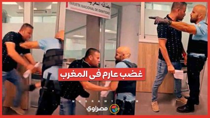 حارس الأمن الإسباني يعتدي على مهاجر مغربي ..  لماذا لم تتدخل القنصلية؟