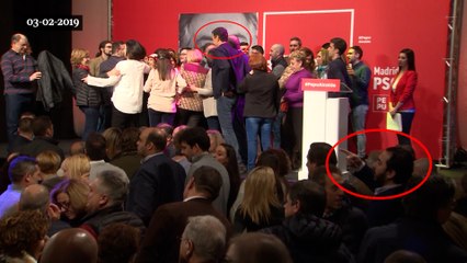 El vídeo que muestra a Sánchez y Aldama juntos en el Teatro La Latina en 2019