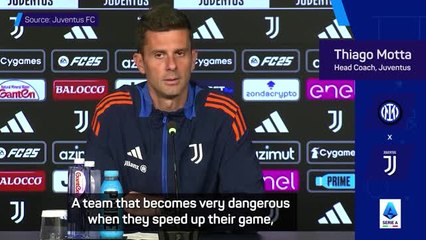 Motta wary of 'dangerous' Inter