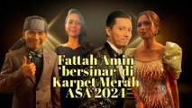 Hitam bergemerlapan pilihan fesyen artis di ASA2024, Fattah Amin curi perhatian di karpet merah