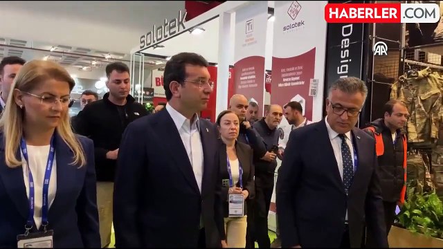 SAHA EXPO 2024 Savunma, Havacılık ve Uzay Sanayii Fuarı'nda İBB Başkanı İmamoğlu'na tepki