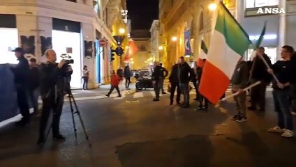 Settantesimo anniversario di Trieste all'Italia, corteo in centro
