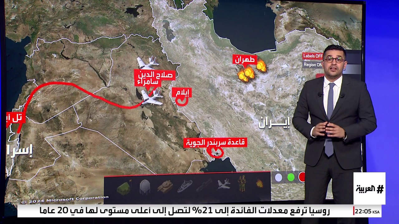 قاعدة سرية ومصنع صواريخ فرط صوتية.. مواقع إيرانية استهدفتها إسرائيل