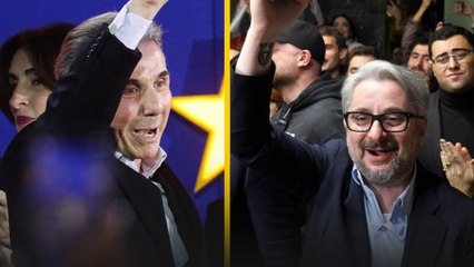 Primeras declaraciones de victoria de  Gobierno y oposición