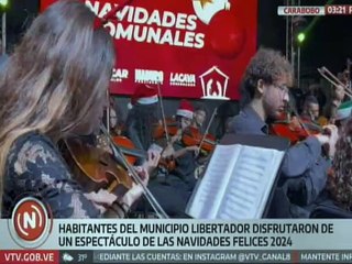Carabobo | Habitantes disfrutaron de la exhibición de atracciones navideñas