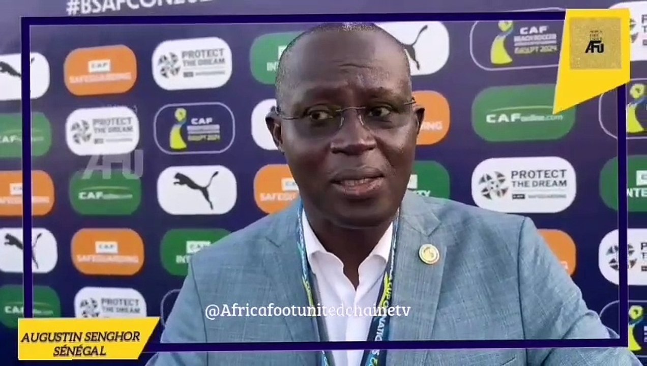 En marge de la finale de la #CAN #BeachSoccer ⚽, le Président de la Fédération Sénégalaise  Augustin Senghor s'est livré au micro d'#Africafootunited "  " L'#Algérie  fait partie des grandes nations dans le continent... je souhaite que l'Algé