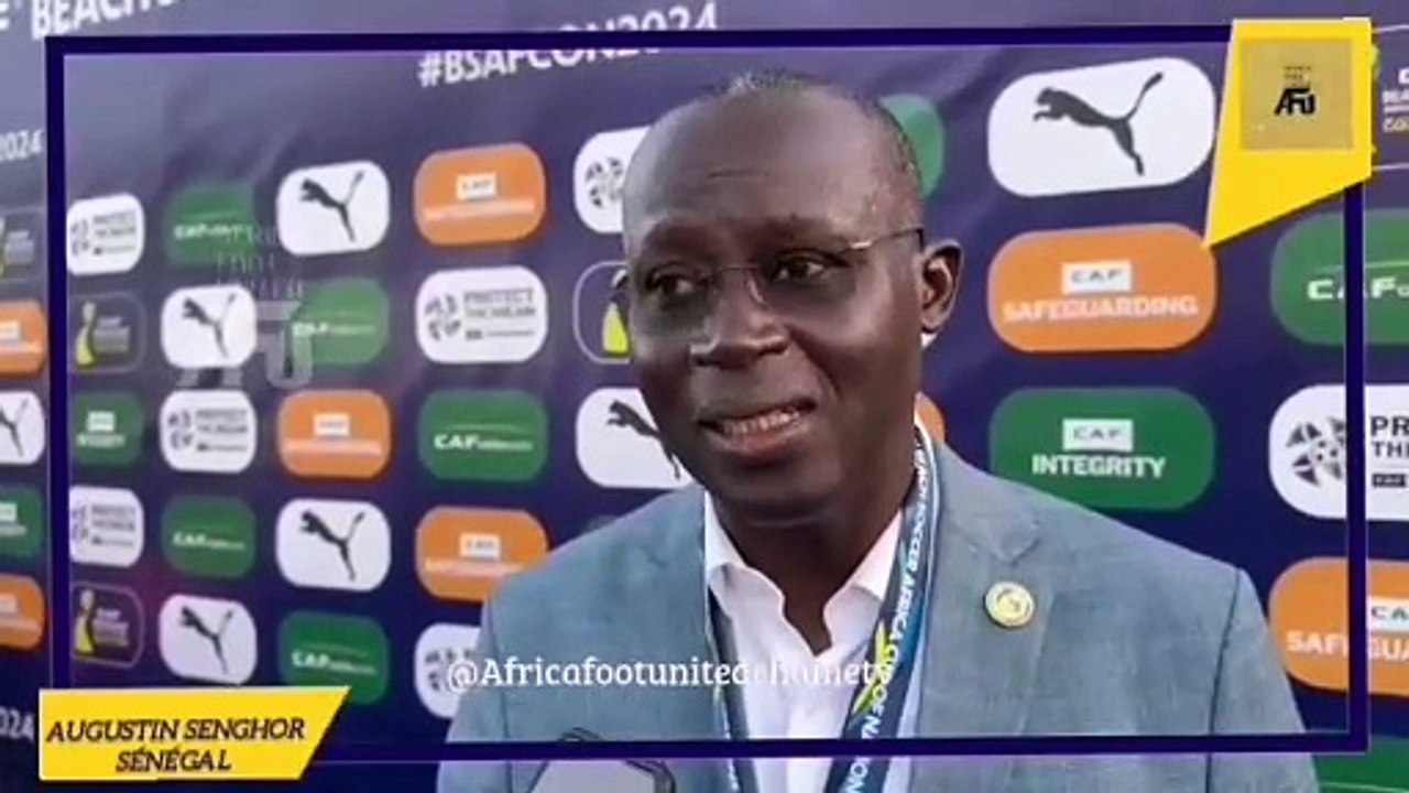 #AfricaFootUnited  : Le président de fédération sénégalaise  Augustin Senghor approuve la candidature sz Patrice Motsepe  pour un second mandat "pour poursuivre l'excellent travail quil a pu fait entant que leader de la CAF. Nous avons vu les p
