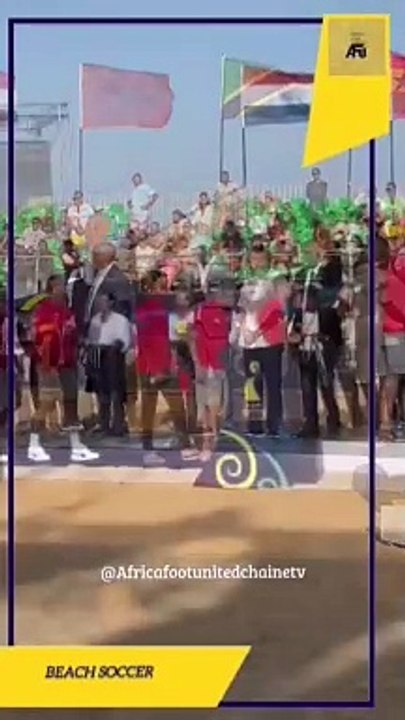 #CAN #BeachSoccer #Égypte2024  : La cérémonie de remise des trophées ⚽