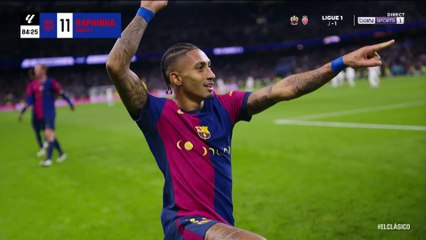 Clasico : Lob de Raphinha, 4-0 pour le Barça au Bernabeu !!!